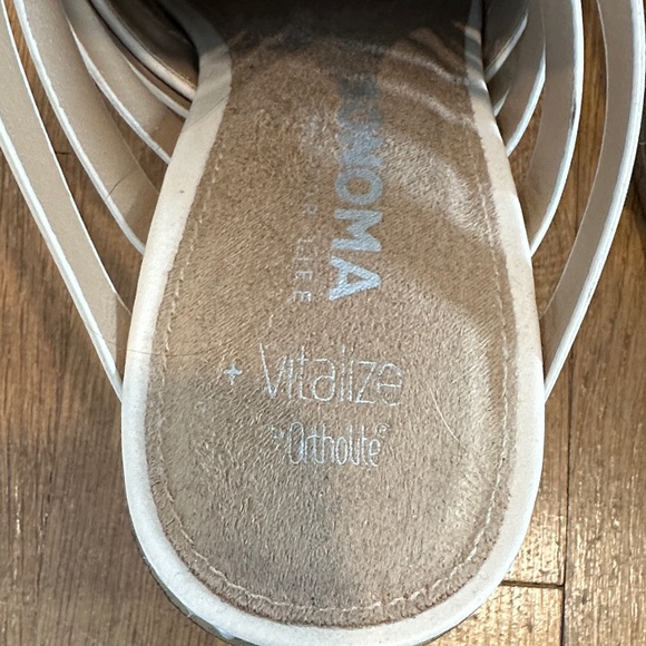 Sonoma | Women's Cream Strappy Mules - Picture 3 of 16